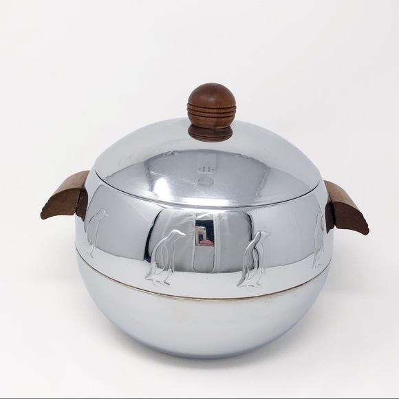 Mid Century West Bend Penguin Hot & Cold Server